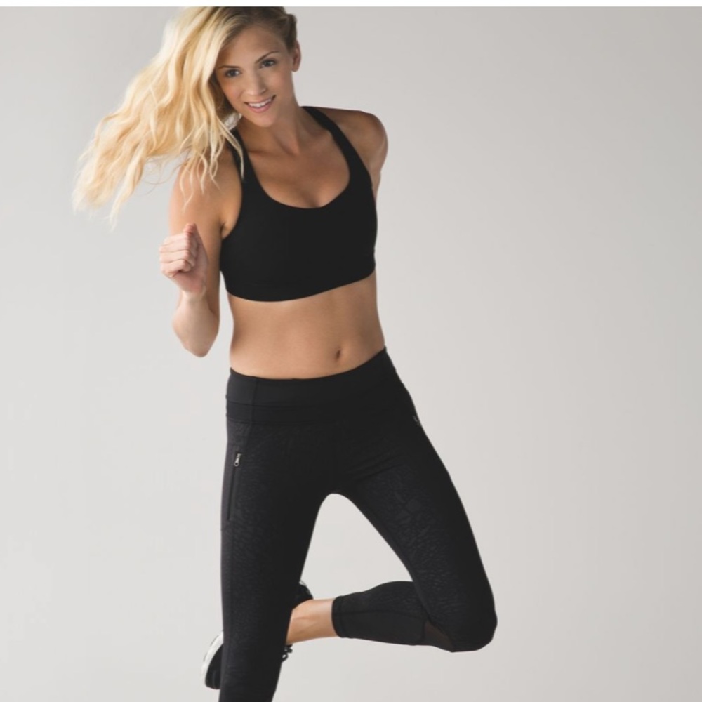 Lululemon 50 Rep Bra
Black